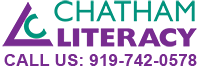 Chatham Literacy, 919-742-0578