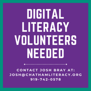 Digital Literacy Tutors Needed