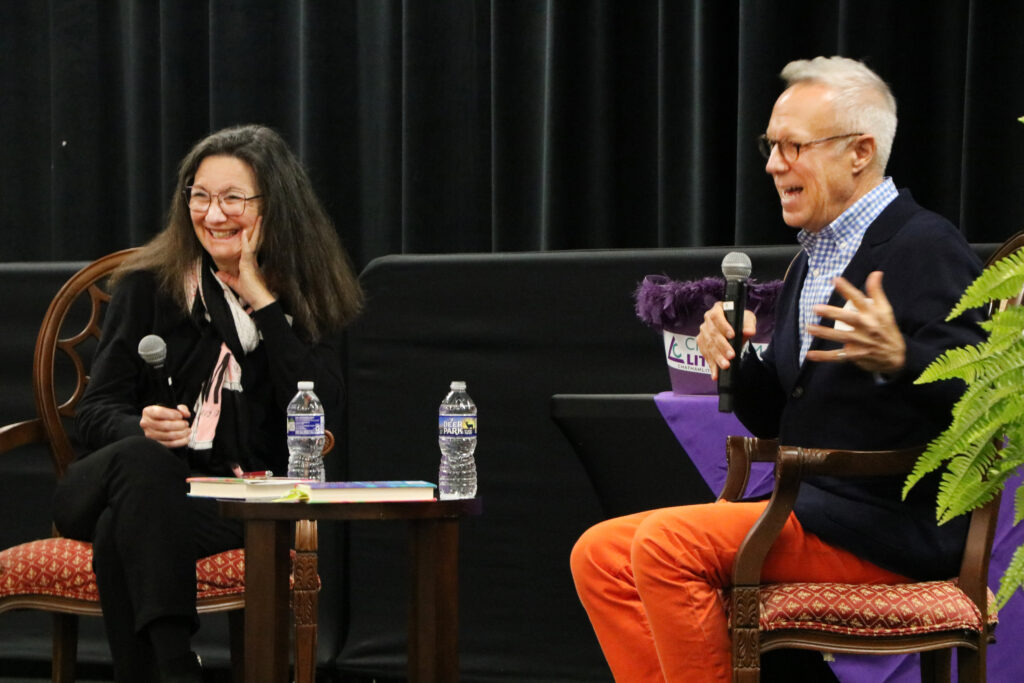 Author Steven Petrow and Conversation Partner Jill McCorkle
