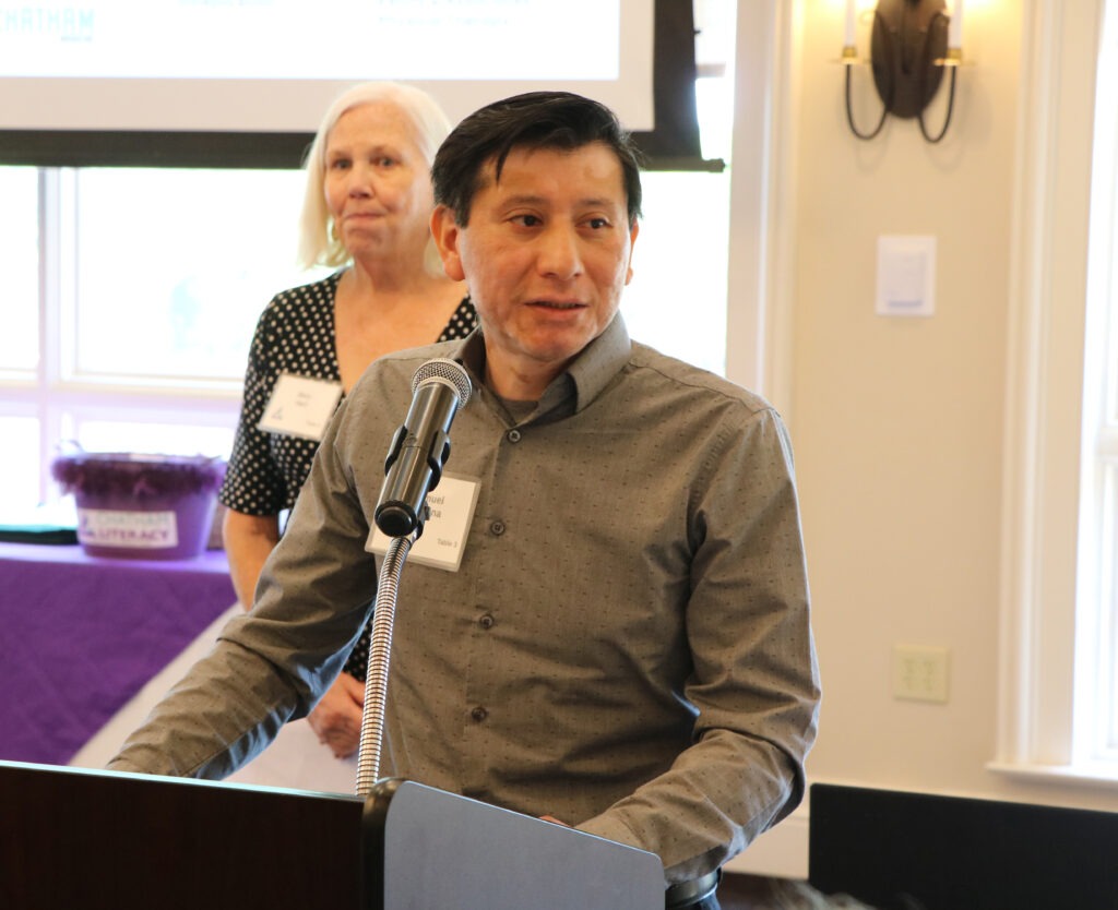 Samuel Galiana, Learner and Tutor Mary Hart